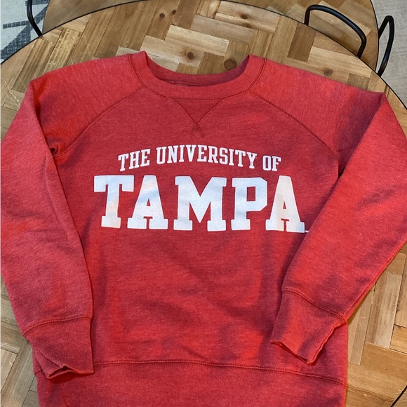 *Sold* REDSHIRT Sweatshirt UNIVERSITY OF TAMPA - Picture 2 of 3